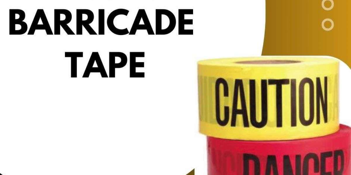 Barricade Tape: Robust, Brightly Colored Safety Alternative