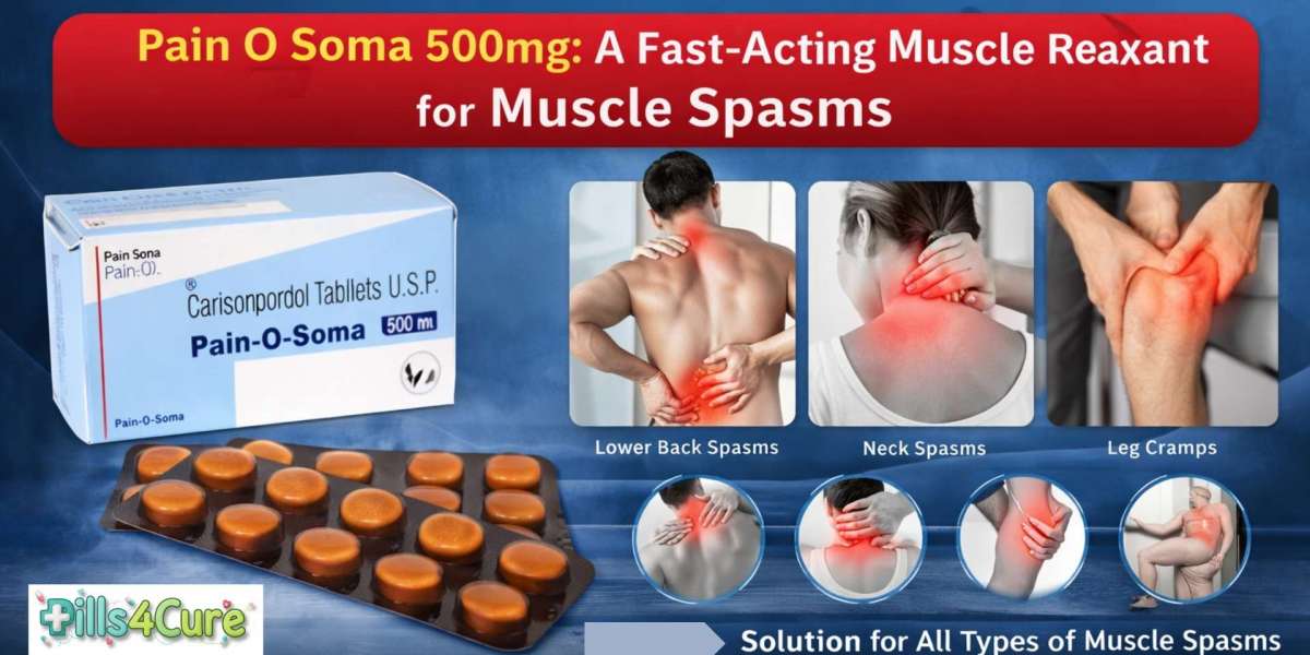 Pain O Soma 500mg for Muscle Spasms Treatment in the UK