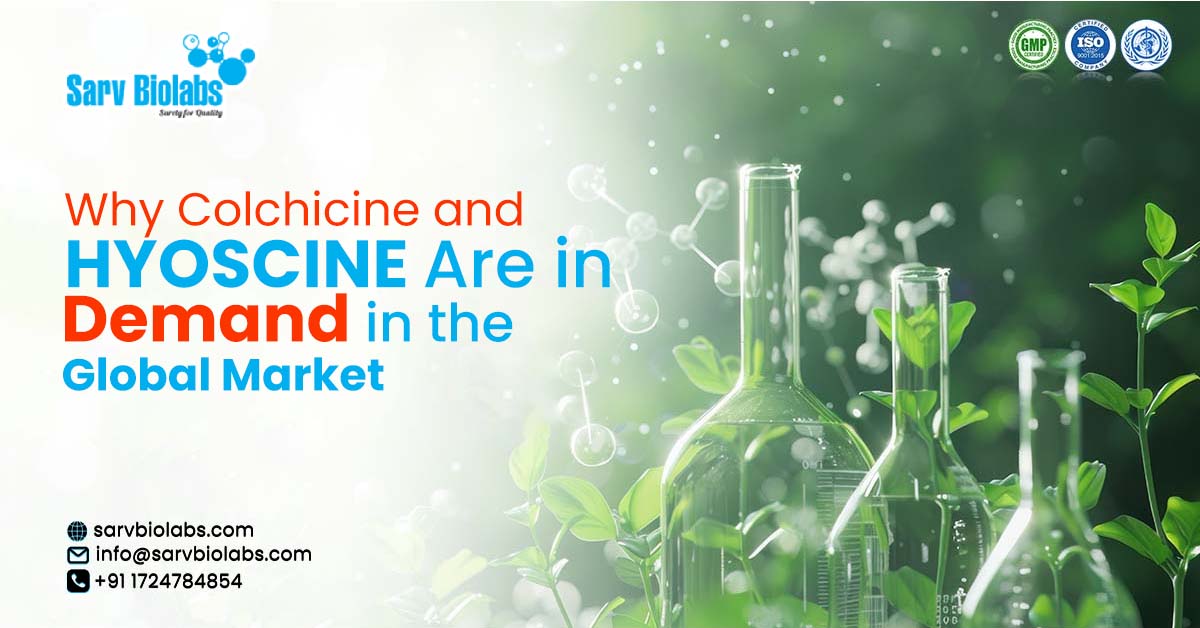 Trusted Colchicine & Hyoscine Bulk Drug Supplier -Sarv Biolabs