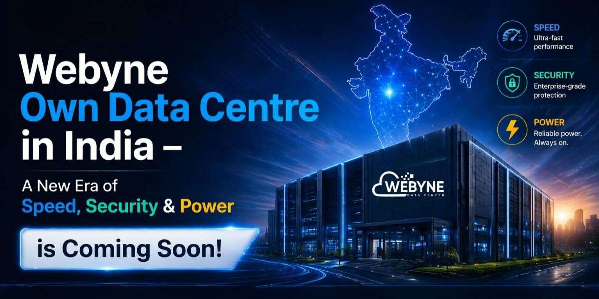 Webyne Own Data Centre in India — A New Era of Speed, Security & Power is Coming Soon!