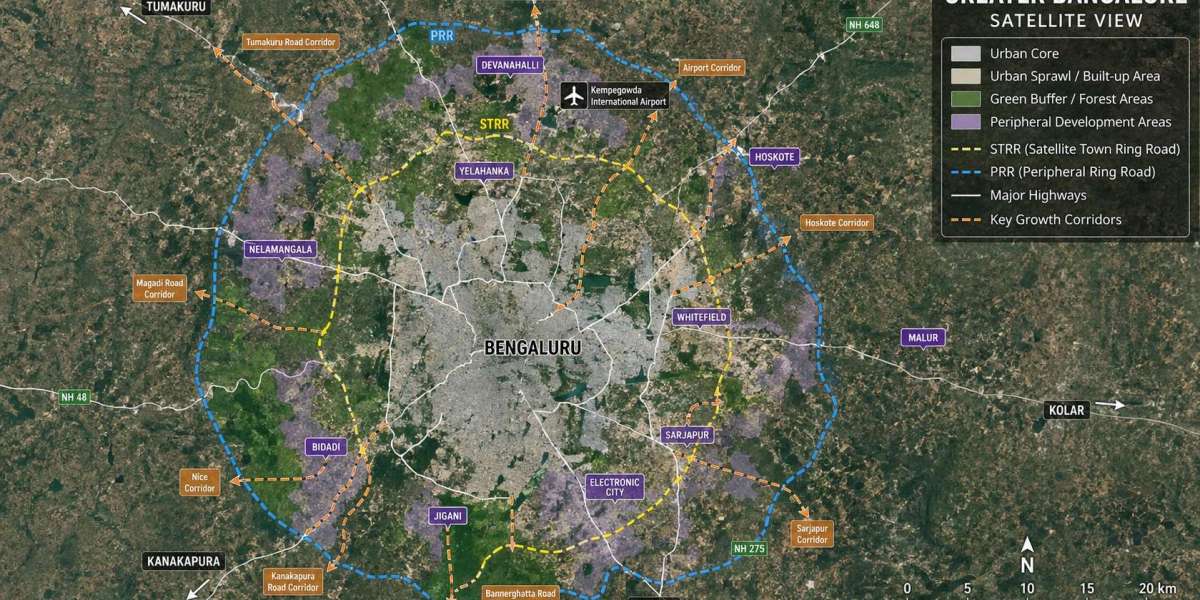 Property Hotspots Identified Through Greater Bangalore Map