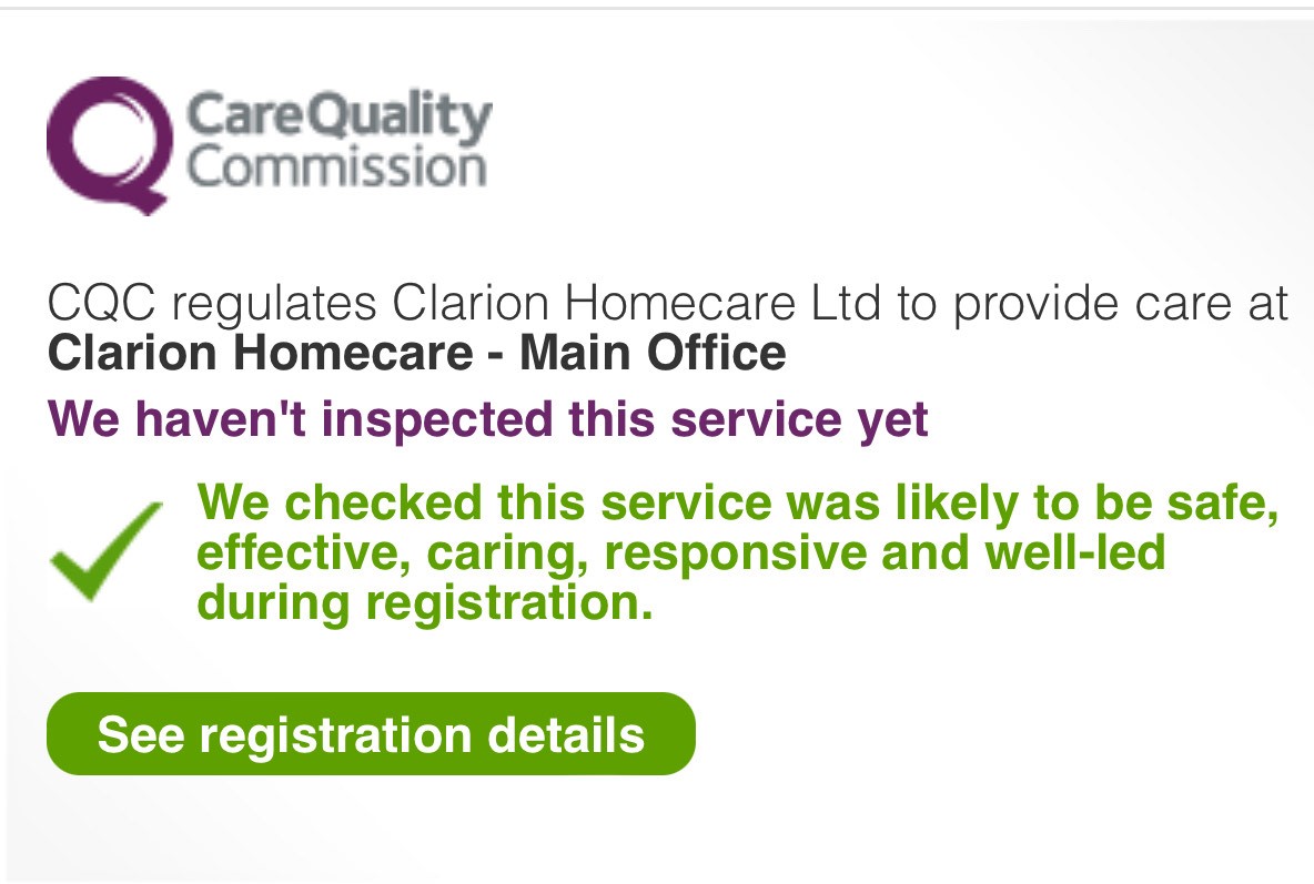 Clarion Homecare | Care You Can Trust, Comfort You Can Feel