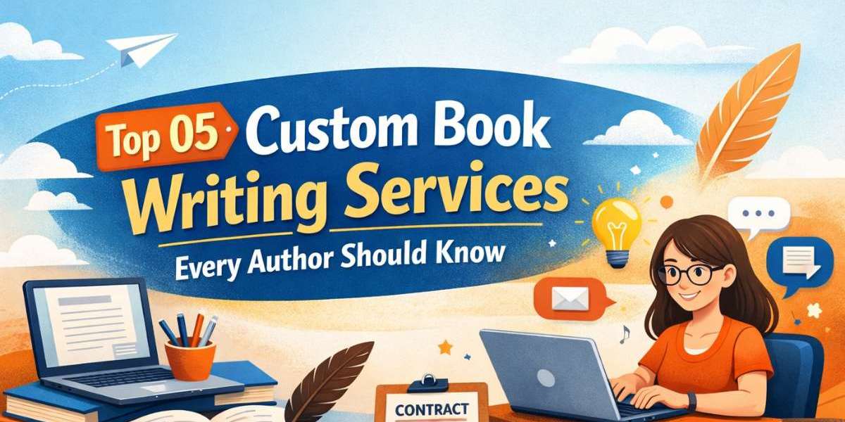 Top 05 Custom Book Writing Services Every Author Should Know