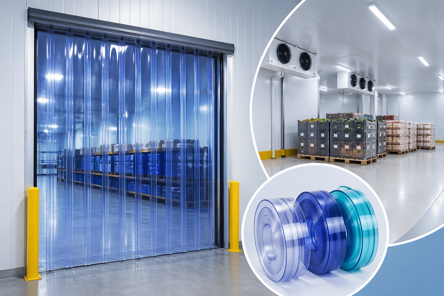 Industrial Success Starts with the Right Cold Room PVC Strip Curtain Manufacturer - atechvibe