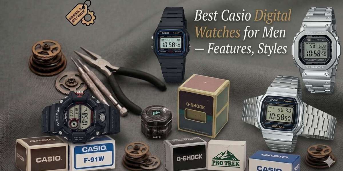 Best Casio Digital Watches for Men — Features, Styles