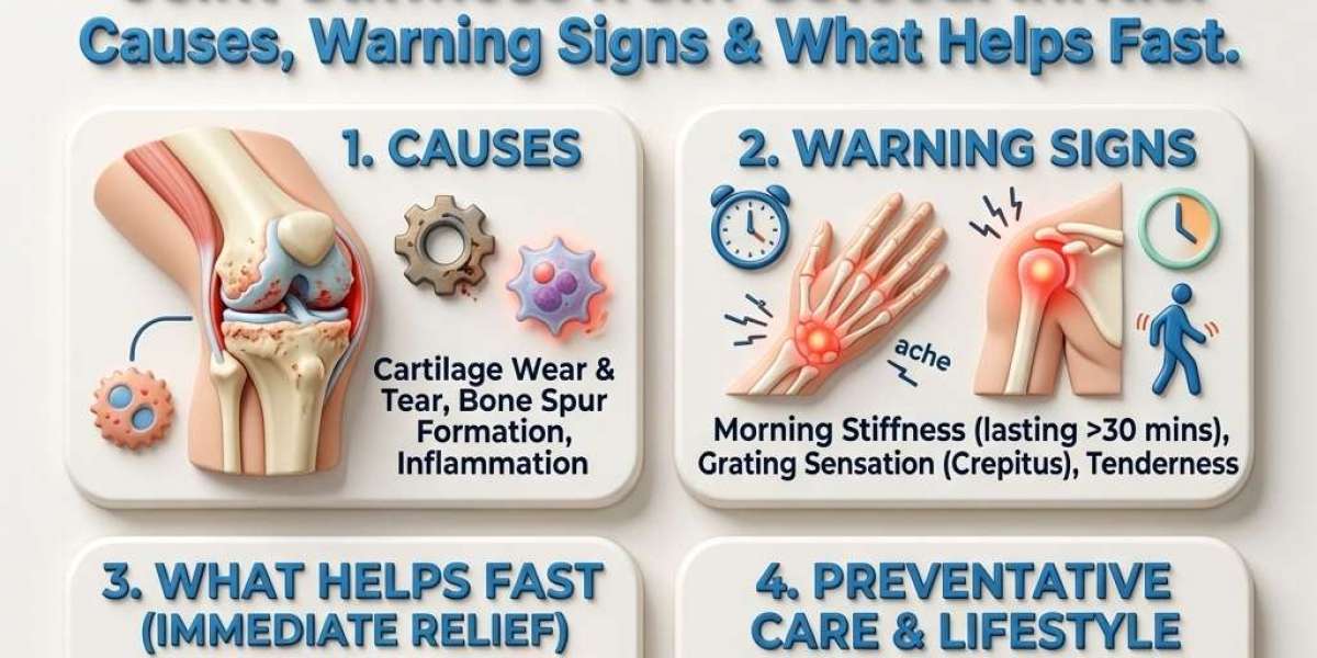 Joint Stiffness from Osteoarthritis: Causes, Warning Signs & What Helps Fast