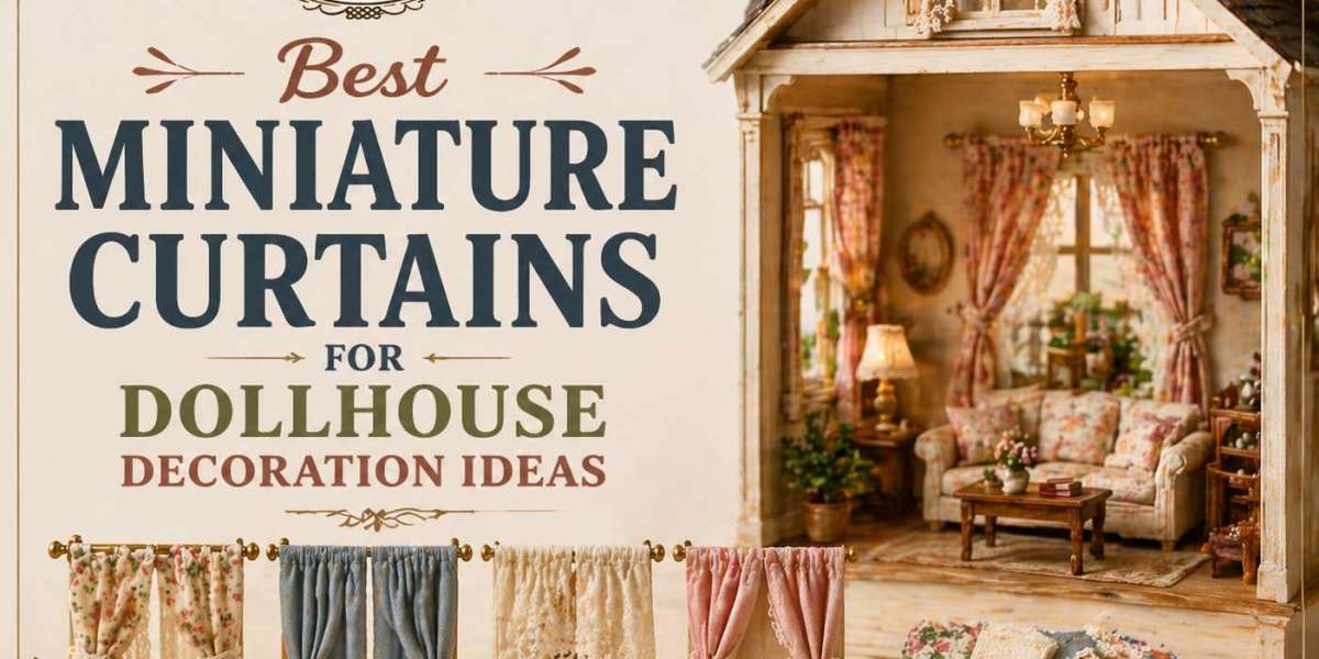 5 Best Miniature Curtains for Dollhouse Decoration Ideas