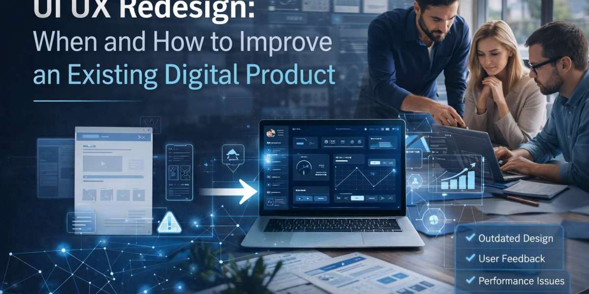 UI UX Redesign: When and How to Improve an Existing Digital Product