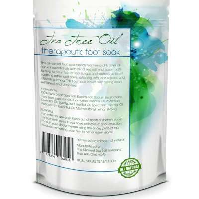 Tea Tree Oil Foot Soak - 24oz - Helps Treat Nail Fungus , Athletes Foot & Stubborn Foot Odor Profile Picture