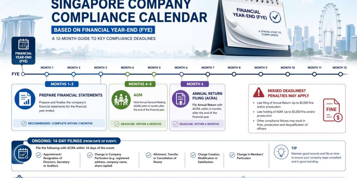 Your ACRA Compliance Roadmap: A Step-by-Step Calendar for Singapore Companies