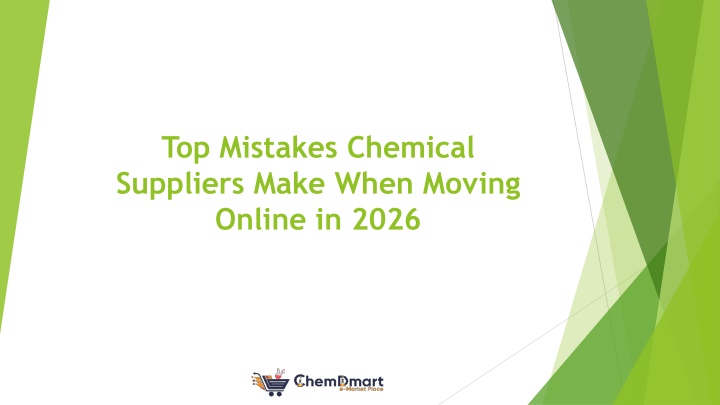 PPT - Top Mistakes Chemical Suppliers Make When Moving Online in 2026 PowerPoint Presentation - ID:14818783
