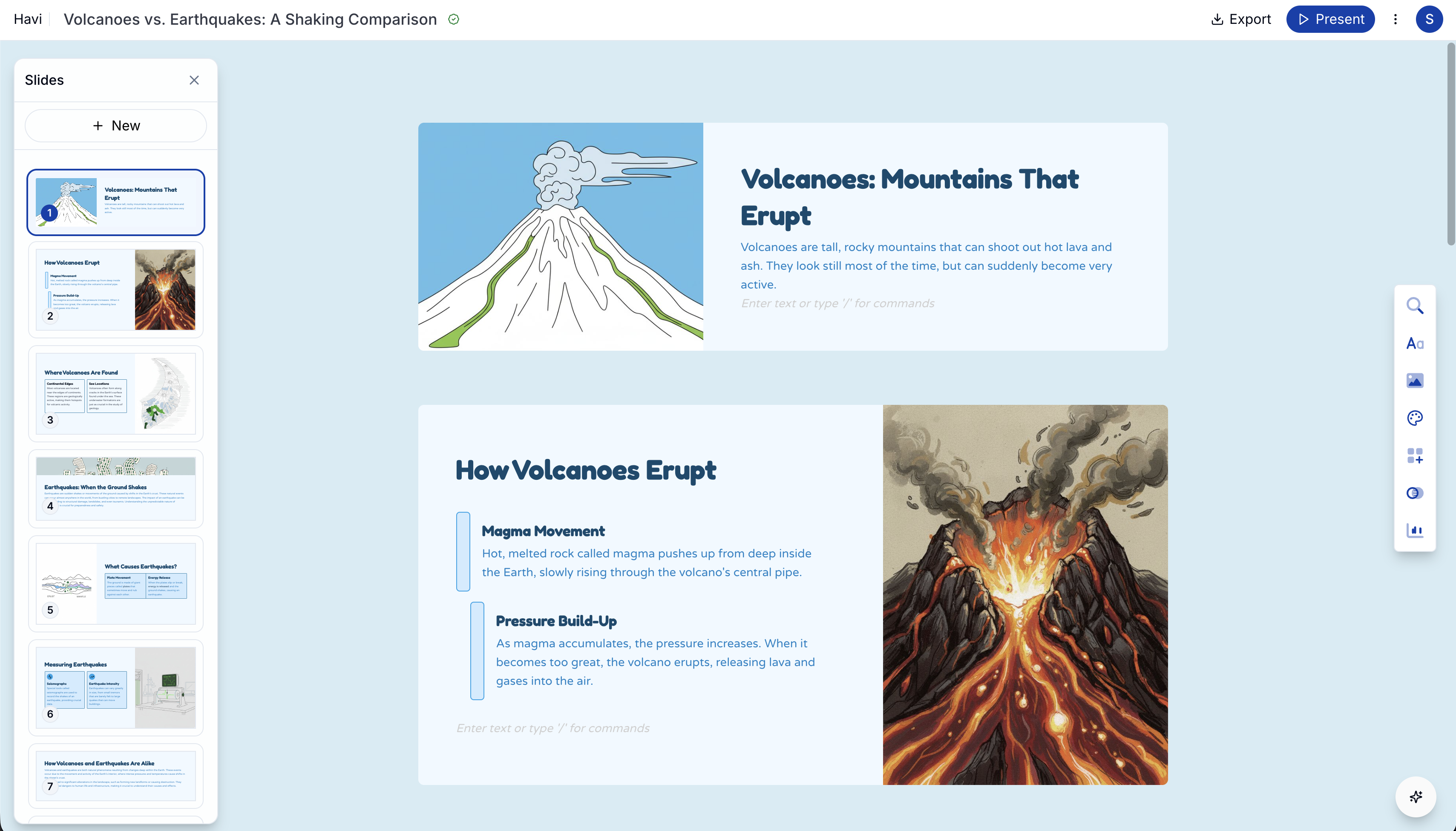 Havi | AI-Powered Presentations