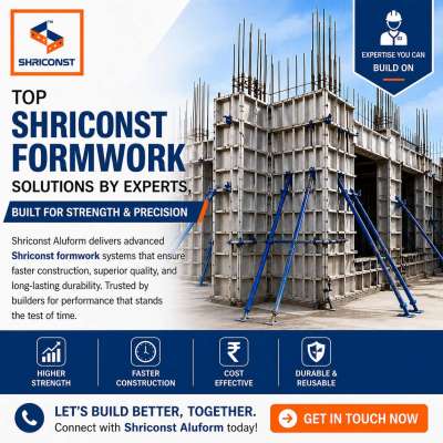 Top Shriconst Formwork Solutions by Shriconst Aluform Experts Profile Picture
