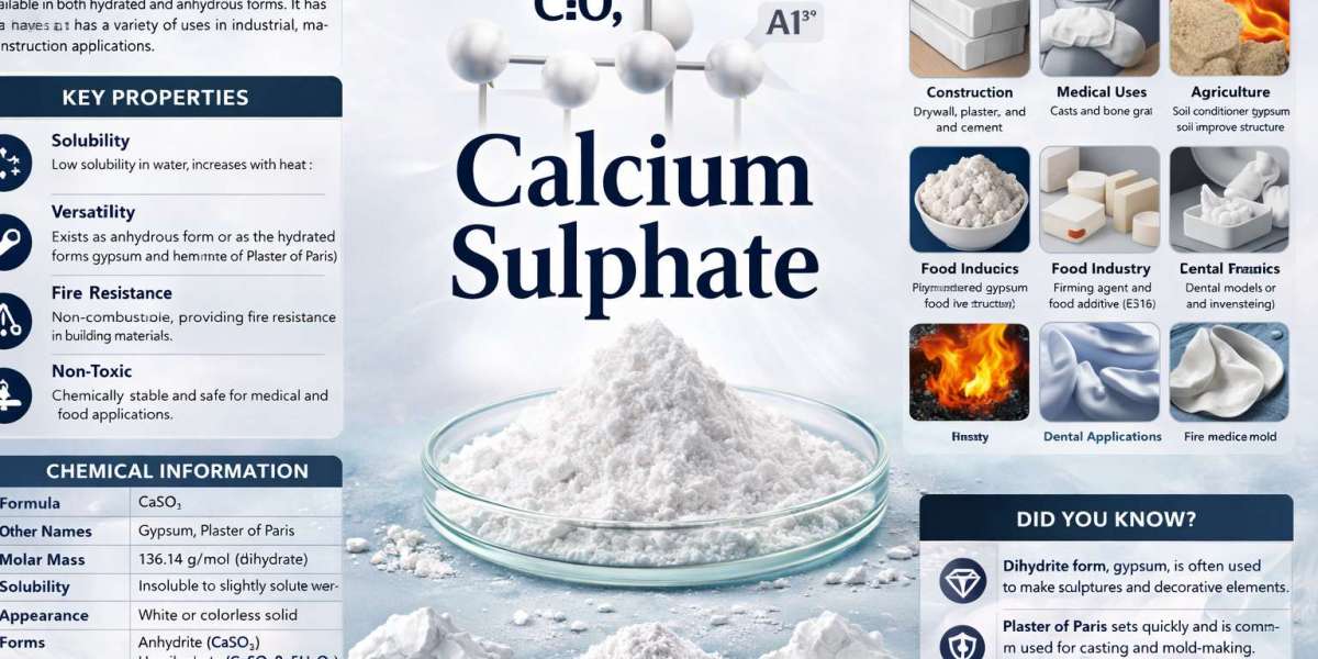 Calcium Sulphate Market by 2034: Competitive Landscape and Key Player Insights