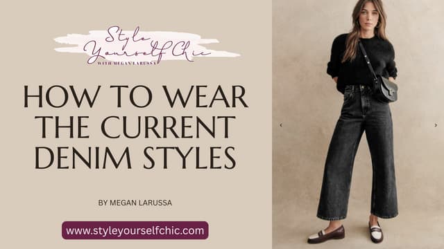 How to Wear the Current Denim Styles | Current Denim Styles | PDF