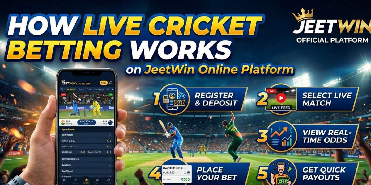 How Live Cricket Betting Works on Jeetwin Online Platform