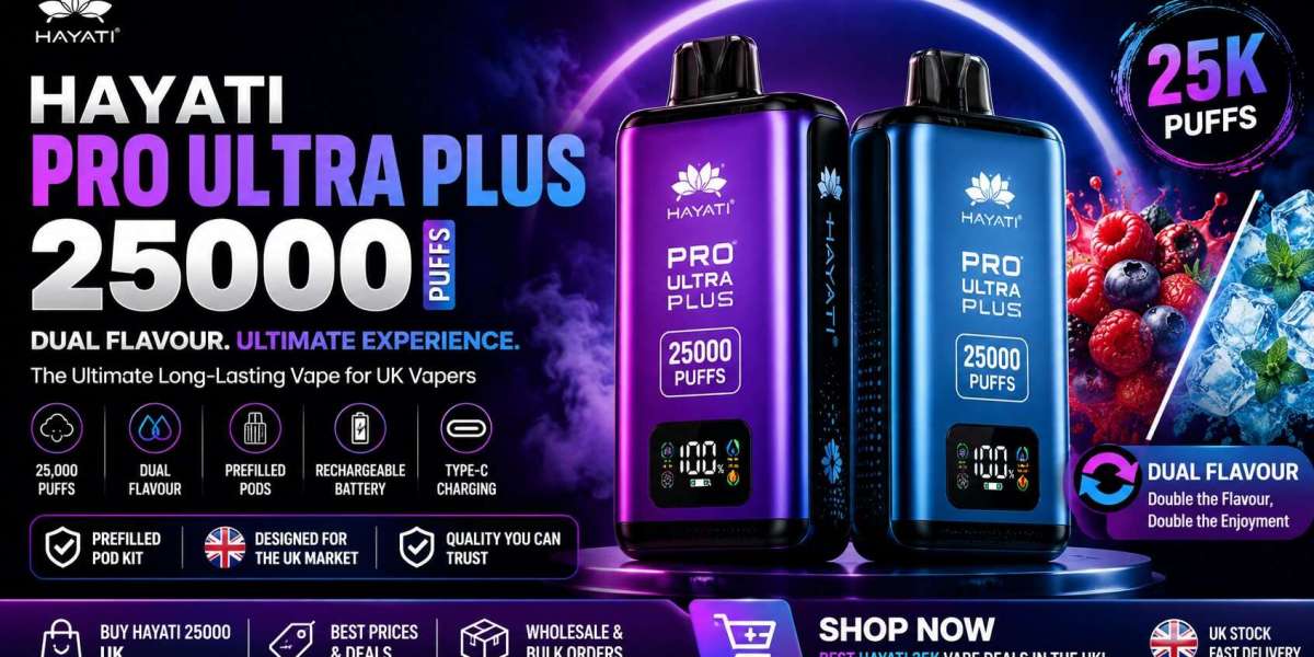 Why Choose Hayati Pro Ultra Plus 25000? The Ultimate Big Puff Vape in the UK