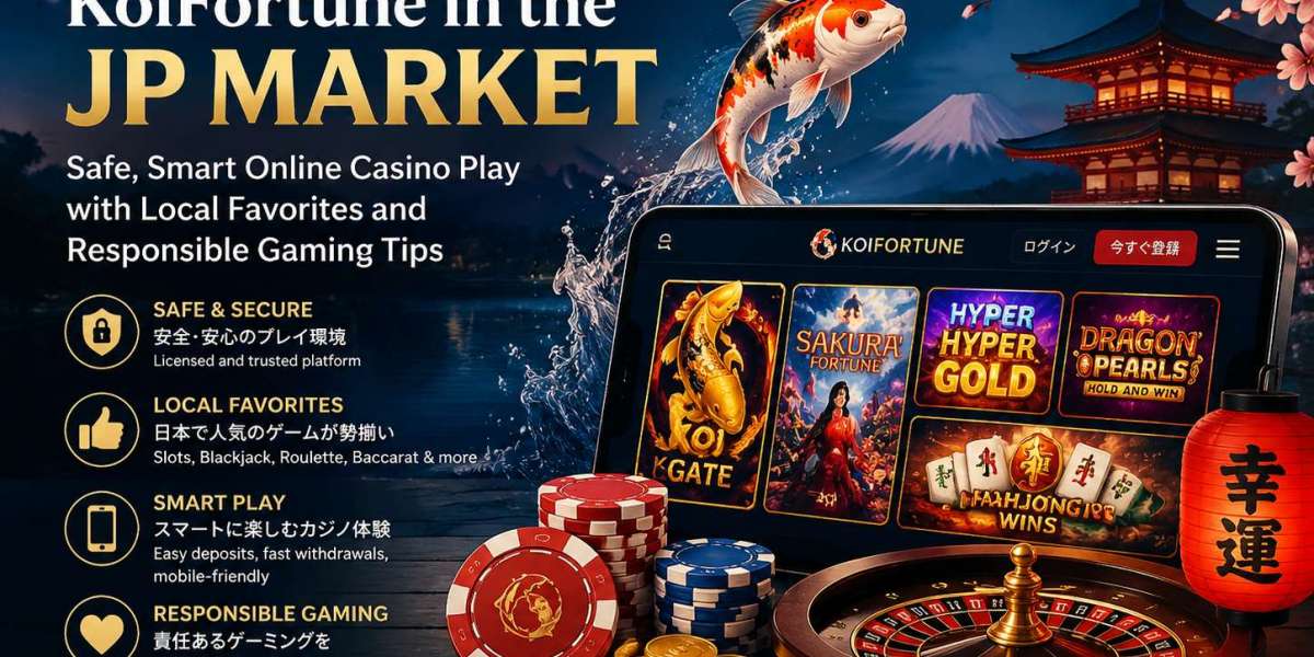 KoiFortune in the Japanese Market: Safe and Smart Online Casino Gaming with Local Favorites and Responsible Gaming Tips