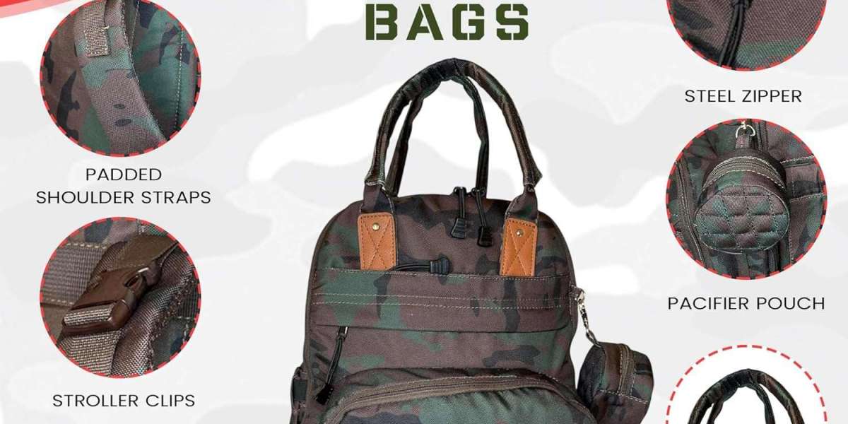 Camouflage Diaper Bags for Dads
