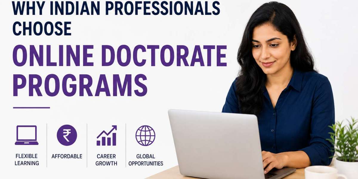 Why Indian Working Professionals Are Choosing Online Doctorate Programs
