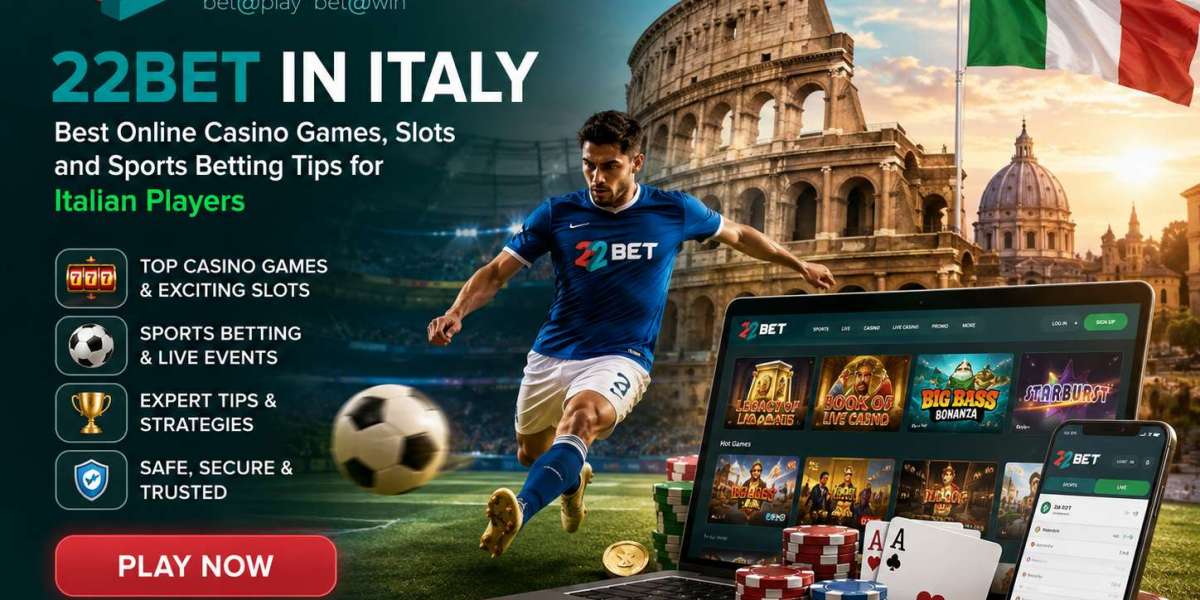 22Bet in Italy: Best Online Casino Games, Slot Games and Betting Tips for Sports for Italian Bettors