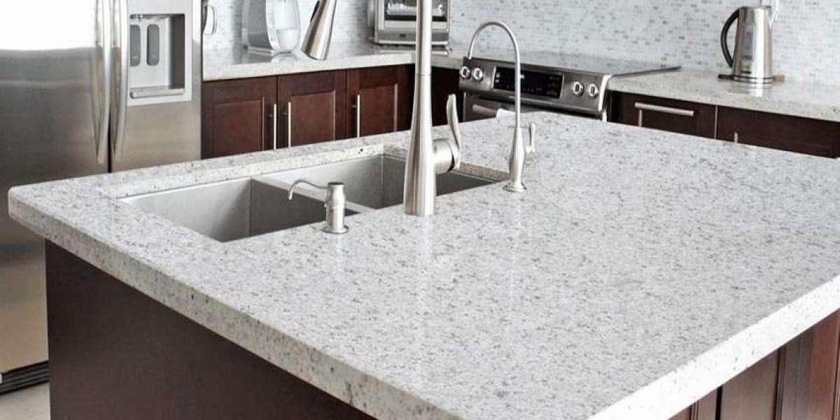 White Granite Worktops for Elegant and Durable Modern Kitchens