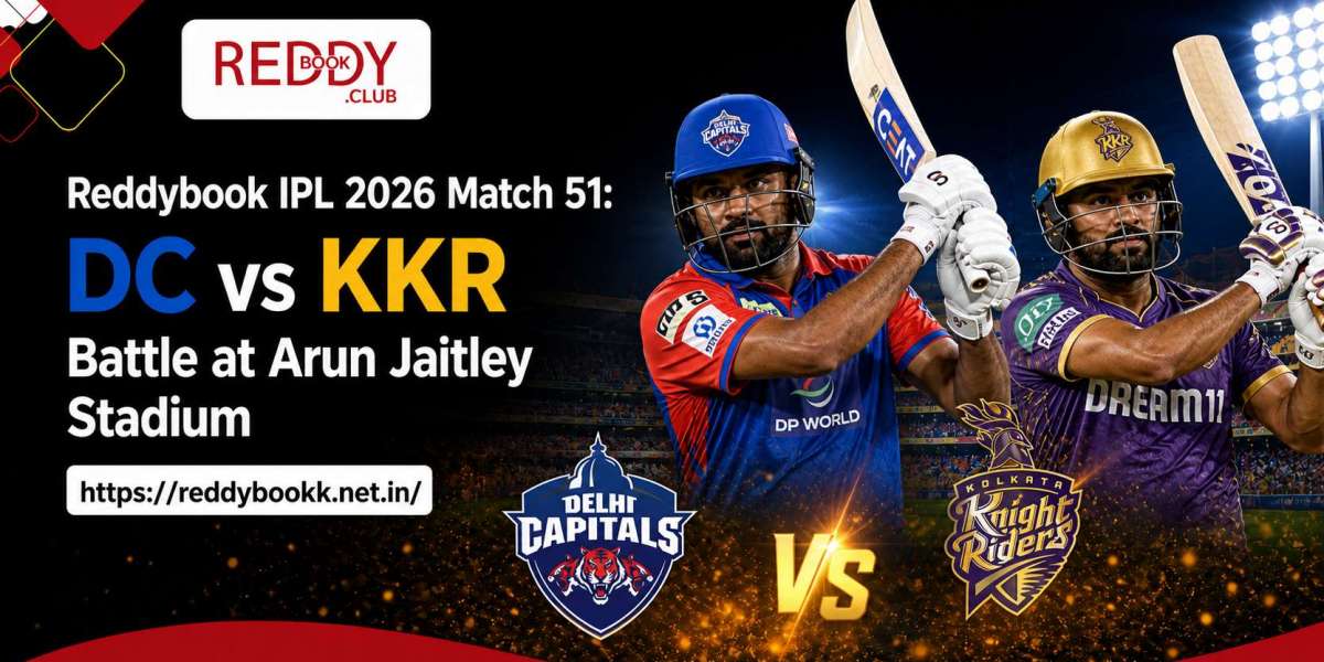 Reddybook IPL 2026 Match 51: DC vs KKR Battle at Arun Jaitley Stadium