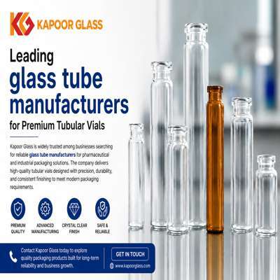 Leading glass tube manufacturers for Premium Tubular Vials | Kapoor Glass Profile Picture