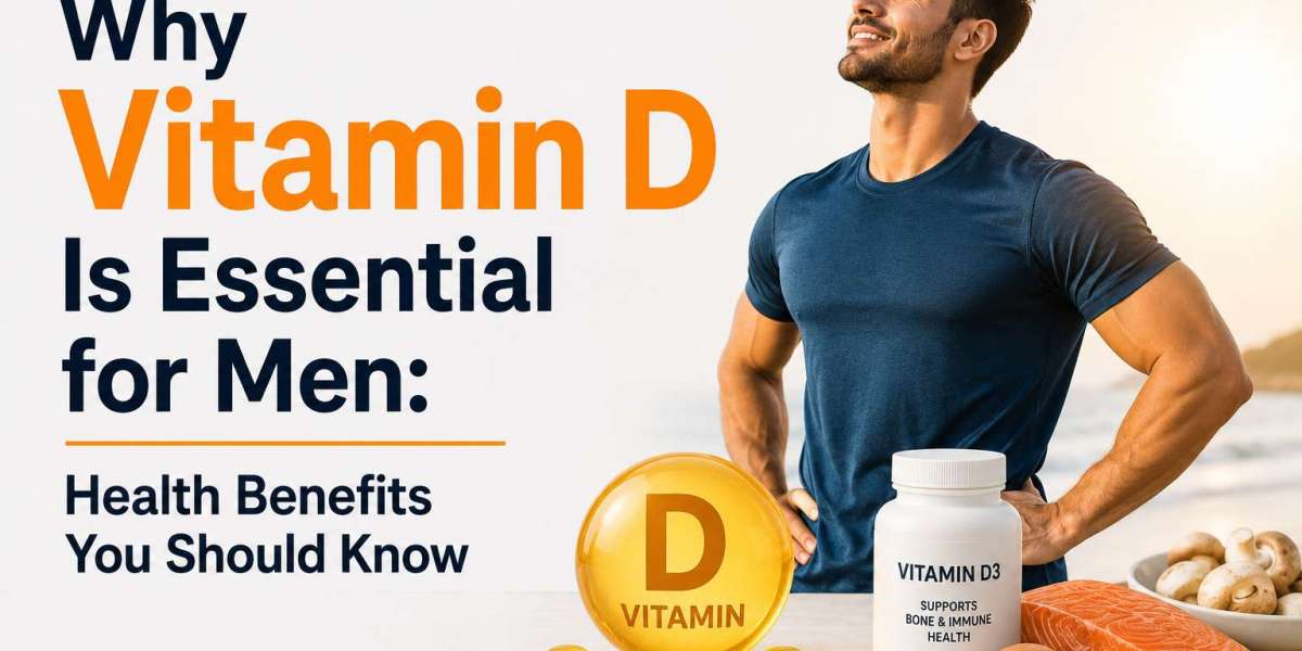 Why Vitamin D Is Essential for Men: Health Benefits You Should Know