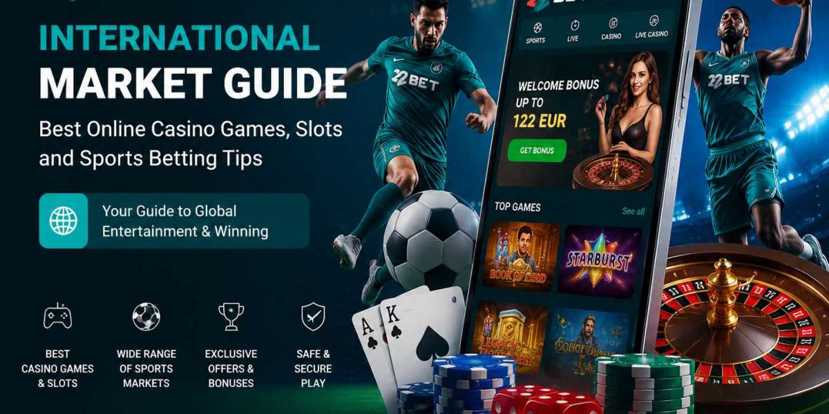 22 Bet Worldwide Market Guide: Best Online Casino Games, Slot Games and Sports Wagering Advice with Responsible, Safe Pl