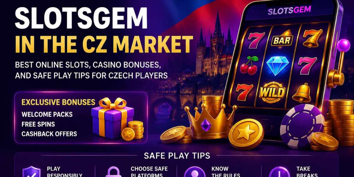 SlotsGem in the CZ Market: Best Online Slot Games, Casino Promotions, and Responsible Gaming Tips for Czech Gamblers