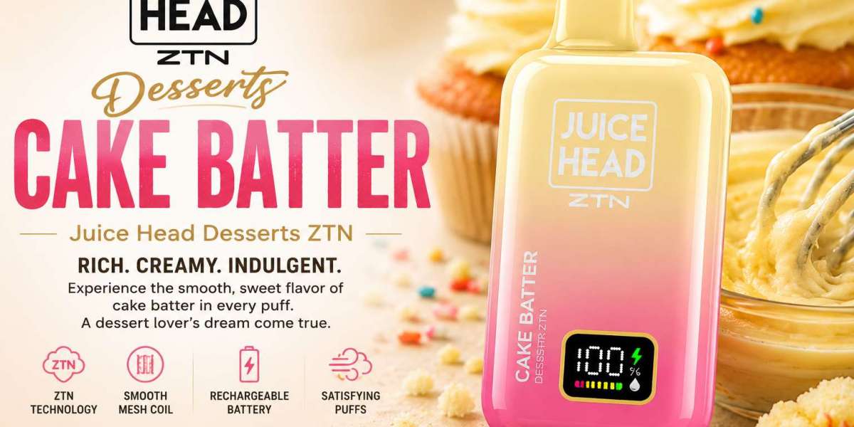 Cake Batter Juice Head Desserts ZTN – The Ultimate Sweet Dessert Vape Experience