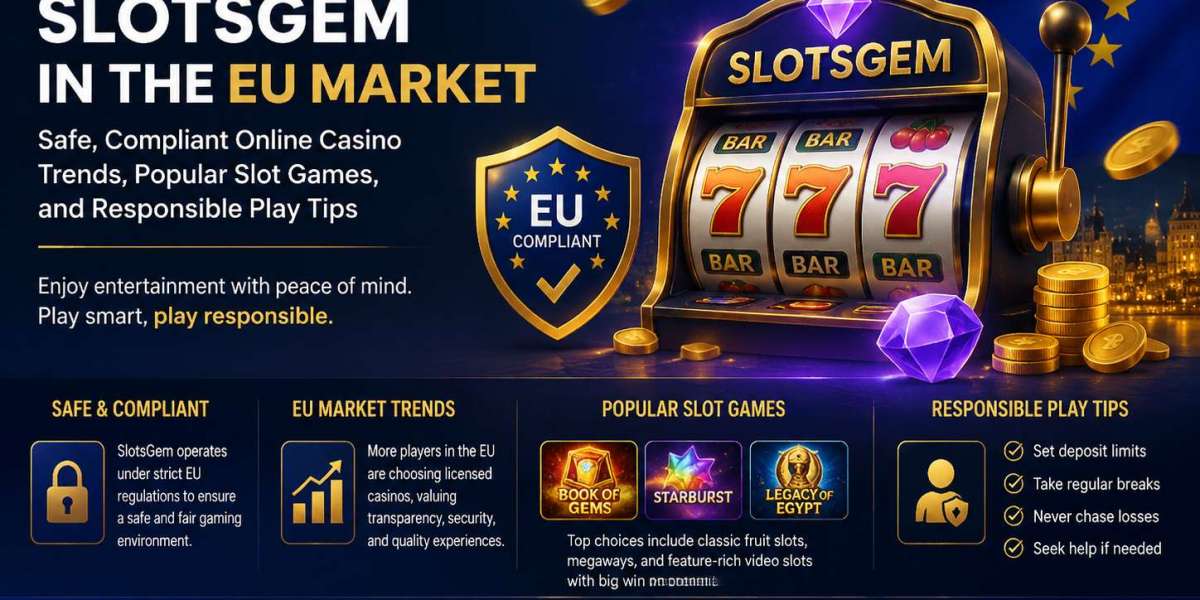 SlotsGem Casino in the EU Gaming Market: Safe and Regulation-Friendly Online Gambling Developments, Popular Slot Games, 