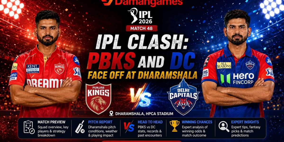 Damangames IPL Clash: PBKS and DC Face Off at Dharamshala