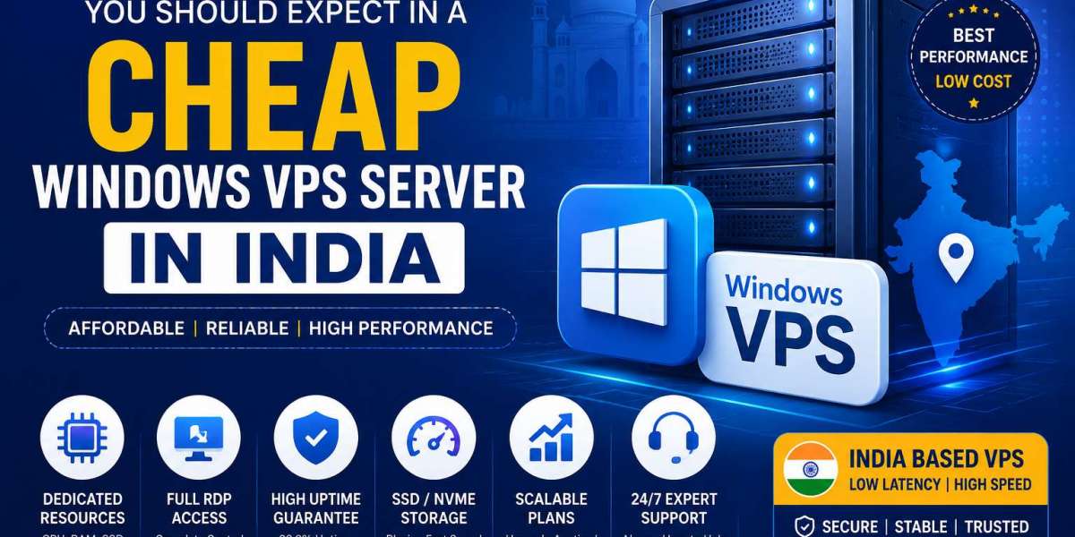 Top Features You Should Expect in a Cheap Windows VPS Server in India