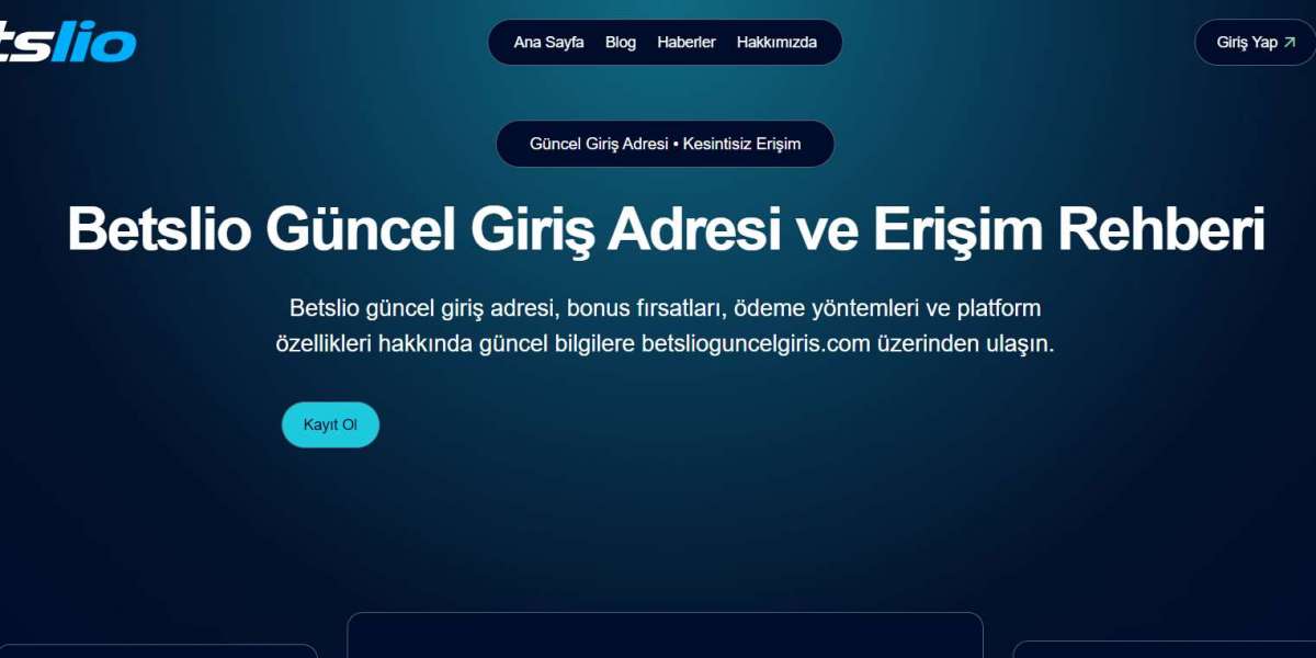 Betslio Casino – Slot, Rulet ve Canlı Casino Deneyimi
