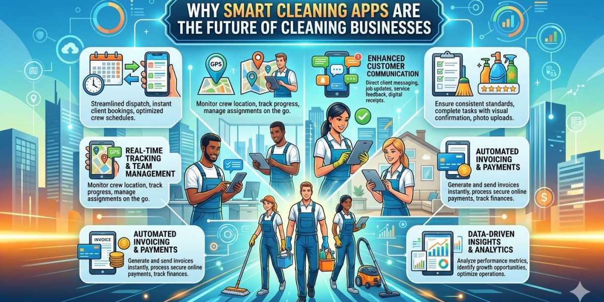 Custom Cleaning App Development Services for Modern Cleaning Companies
