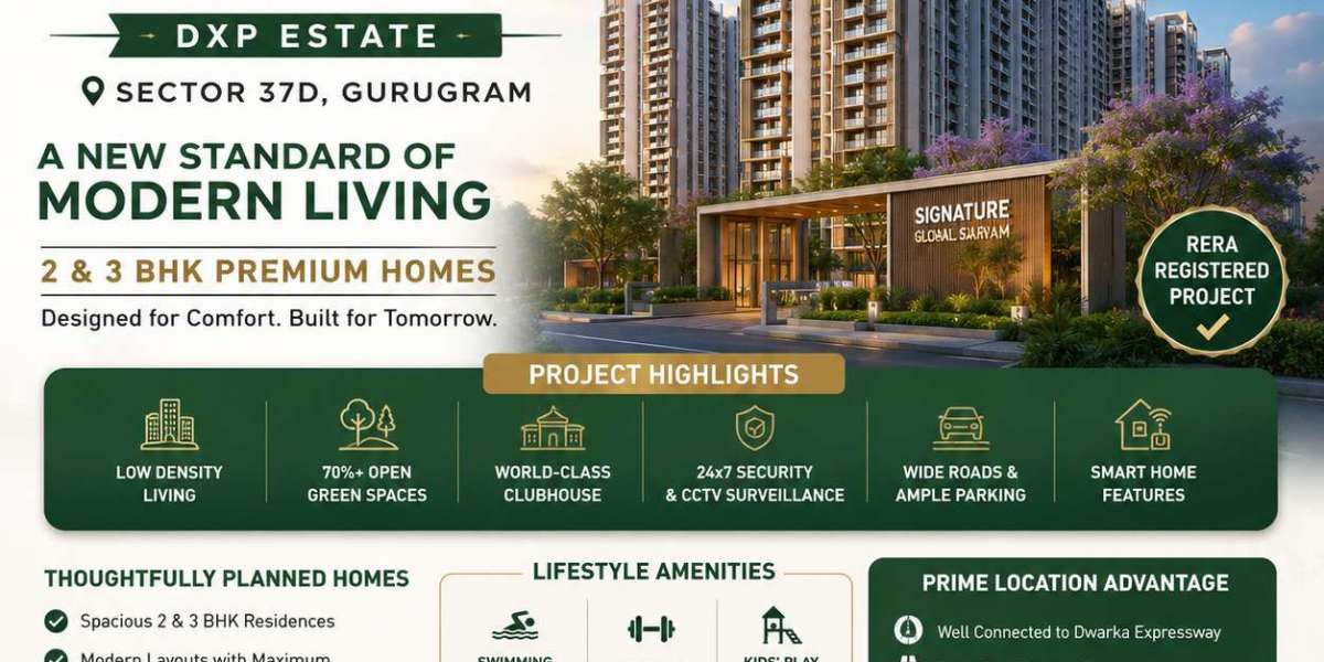 Signature Global Sarvam DXP Estate Gurgaon – Premium Homes Crafted for Modern Urban Living