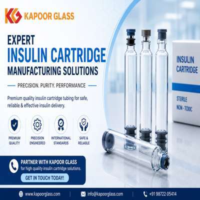Expert Insulin Cartridge Manufacturing Solutions | Kapoor Glass Profile Picture