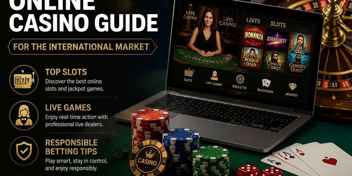 International Online Casino Resource for the Worldwide Market: Leading Slot Games, Real-Time Table Games, and Responsibl
