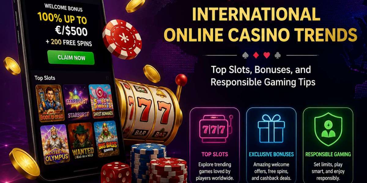 PlayAmo’s Expert Guide to International Trends on International Online Casino Trends: Top Slots, Bonuses, and Responsibl