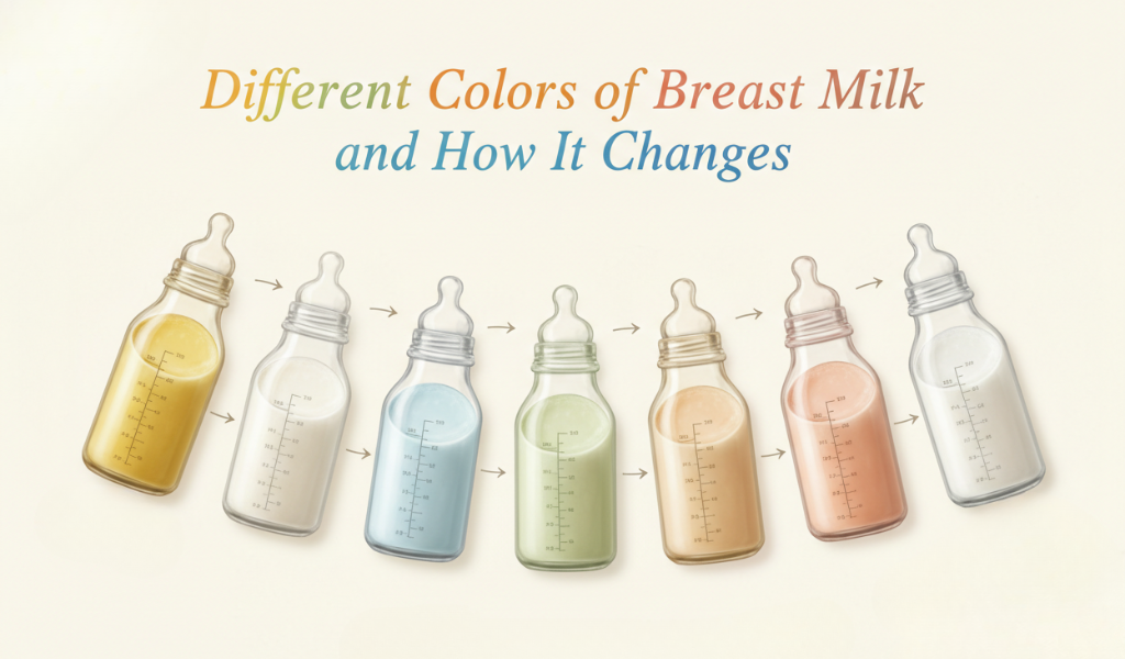 Different Colors of Breast Milk and How It Changes