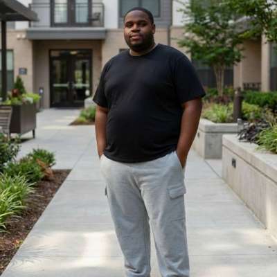 Big & Tall Fleece Cargo Lounge Pants Profile Picture