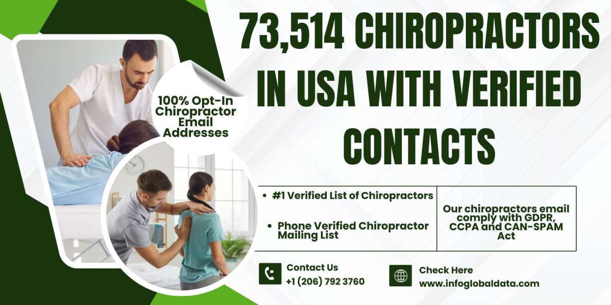Why InfoGlobalData Is the Trusted Source for Verified Chiropractors Email Lists in the Healthcare Industry