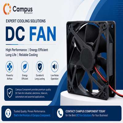 Expert dc fan Cooling Solutions by Campus Component Profile Picture