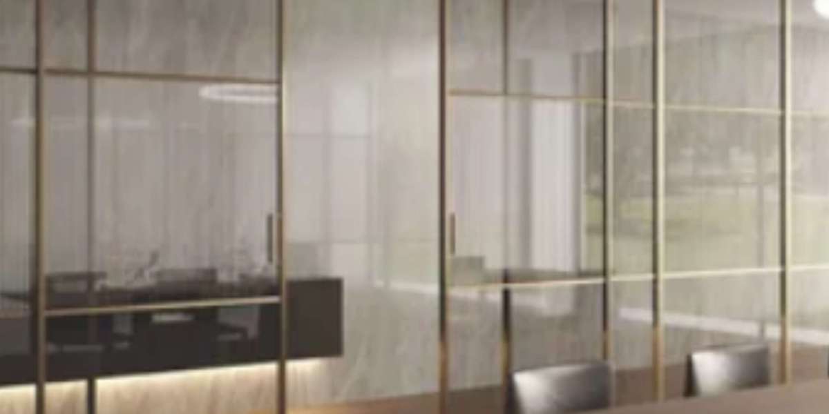 Best Frosted Glass Partition for Living Room Designs in India