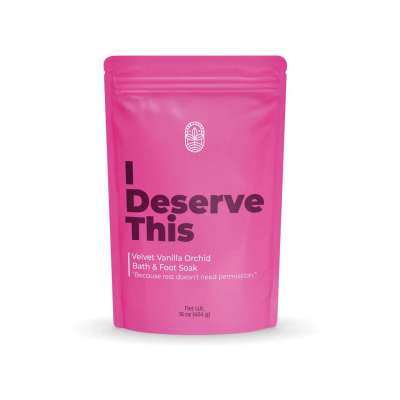 I Deserve This – Bath & Foot Soak (Velvet Vanilla Orchid) Profile Picture