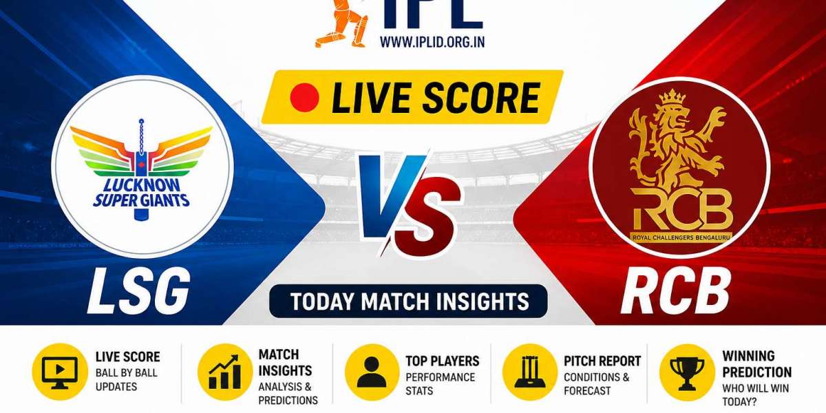 LSG vs RCB IPL ID Live Score Today Match Insights