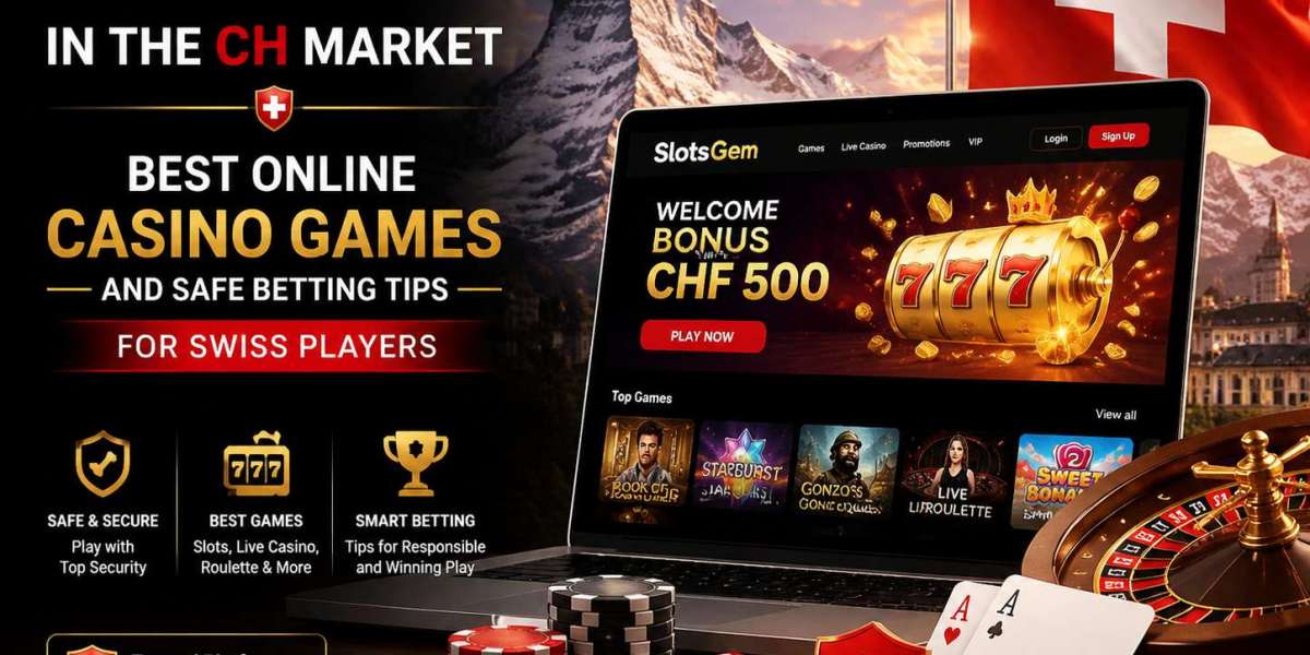SlotsGem Casino for the CH Market: Best Online Casino Games with Responsible Betting Tips for Swiss Casino Players
