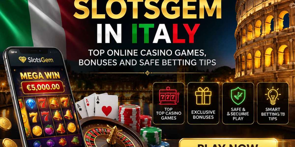 Slots Gem in Italy Best Casino Games, Bonuses and Safe Betting Tips